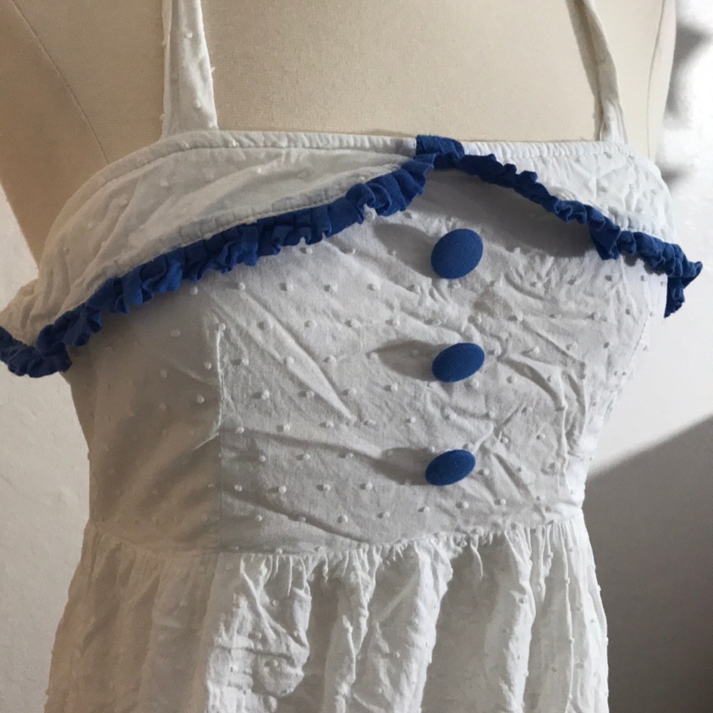 White summer dress